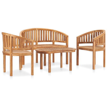 Garden Lounge Set | Teak | Fine sanded teak hardwood | Standard | Durable