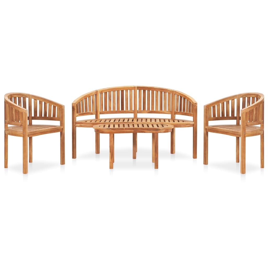 Garden Lounge Set | Teak | Solid teak wood | Large | Durable