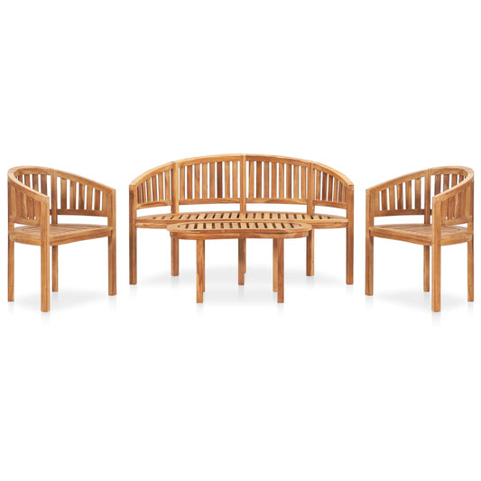 Garden Lounge Set | Teak | Solid teak wood | Large | Durable