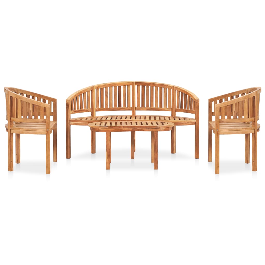 Garden Lounge Set | Teak | Solid teak wood | Large | Durable