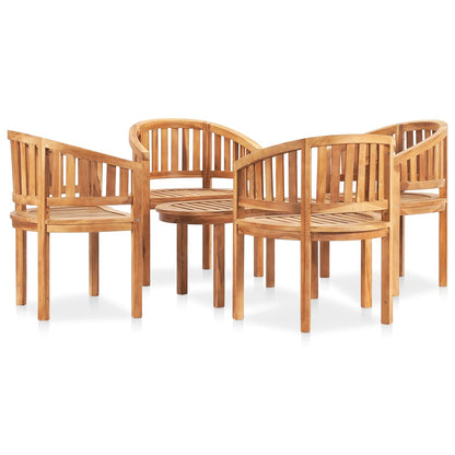 Garden Lounge Set | Natural Teak | Smooth-sanded teak hardwood | Medium