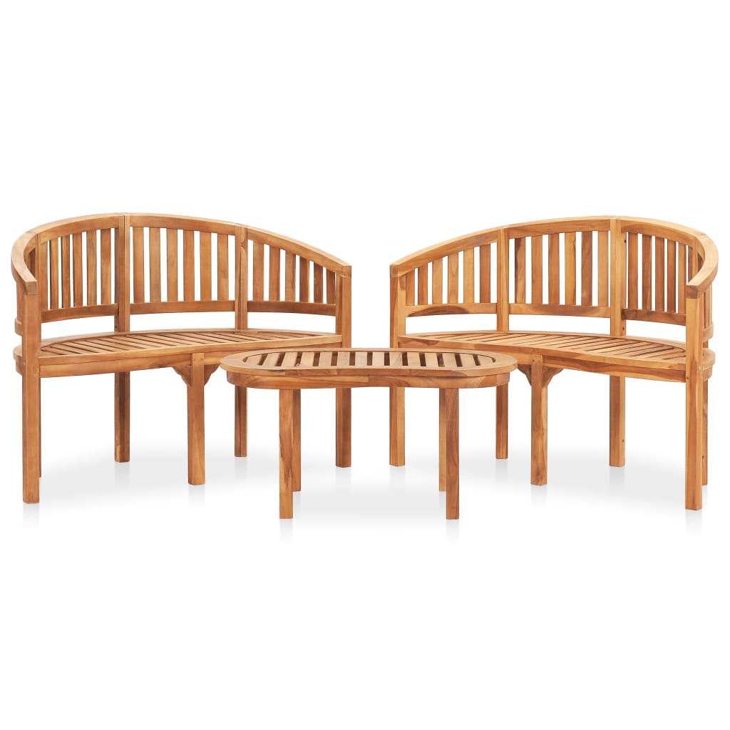 Garden Lounge Set | Teak | Solid Teak Wood | Medium | Durable