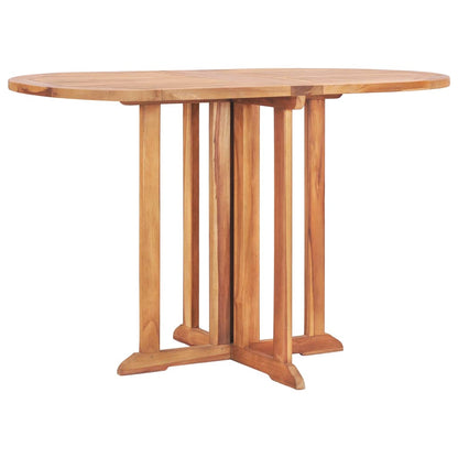 Outdoor Dining Set | Natural Teak | Solid teak wood | Medium | Foldable