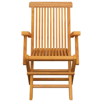 Outdoor Dining Set | Natural Teak | Solid teak wood | Medium | Foldable