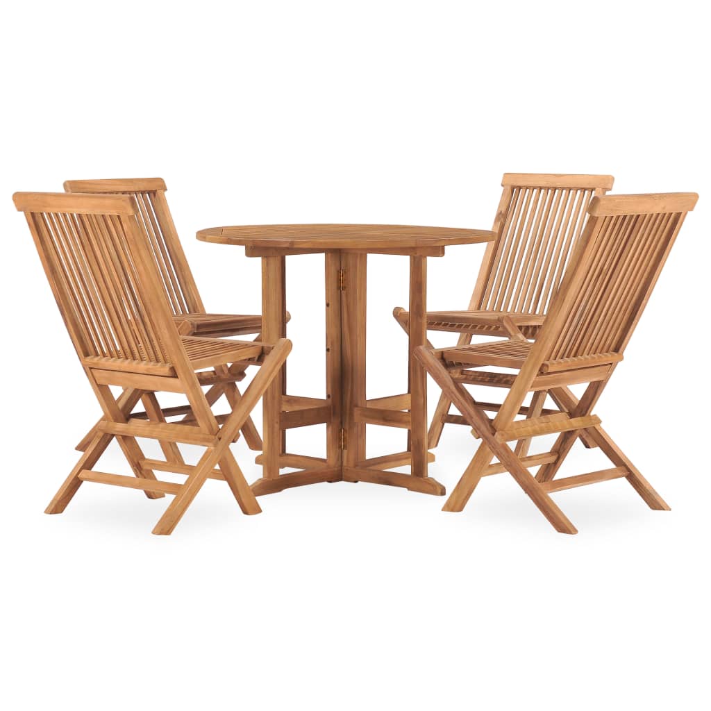Outdoor Dining Set | Teak | Solid Teak Wood | Standard |  Foldable