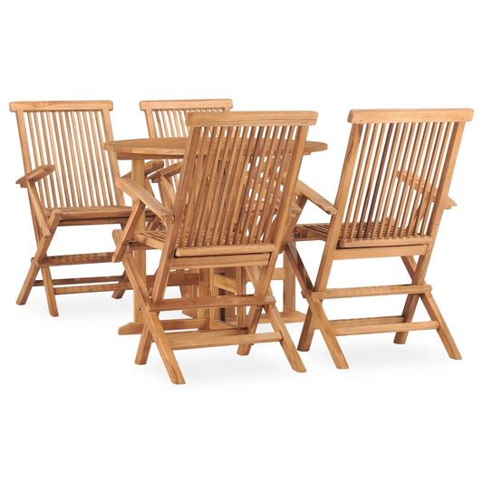 Outdoor Dining Set | Teak | Fine sanded teak hardwood | Standard