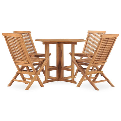 Outdoor Dining Set | Teak | Solid teak wood | Medium |  Collapsible