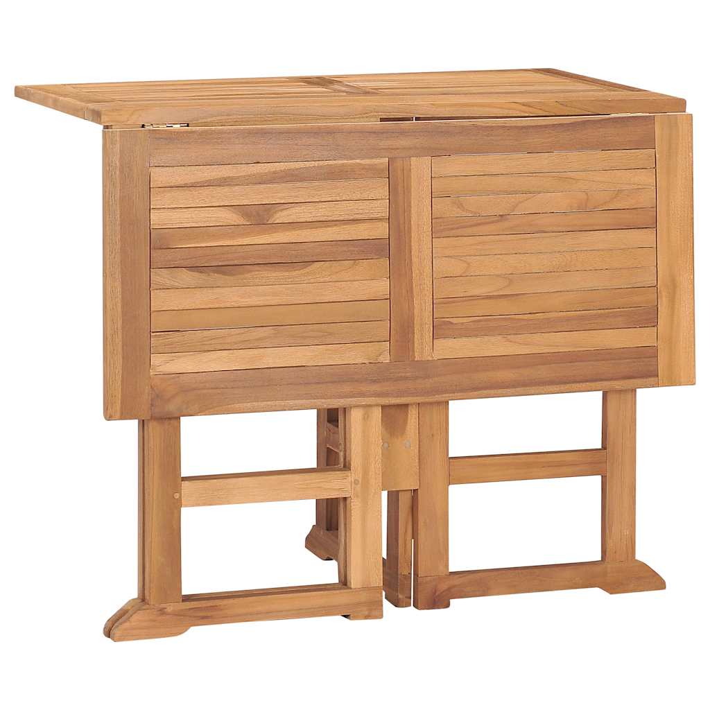 Outdoor Dining Set | Natural teak | Teak wood | Medium |  Foldable