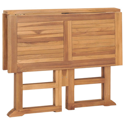 Outdoor Dining Set | Natural teak | Teak wood | Medium |  Foldable