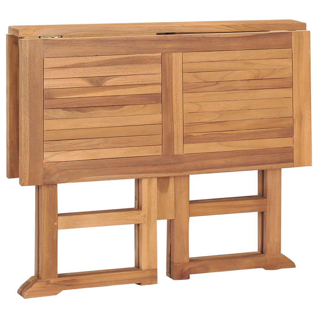 Outdoor Dining Set | Teak | Solid Teak Wood | 5-Piece | Foldable