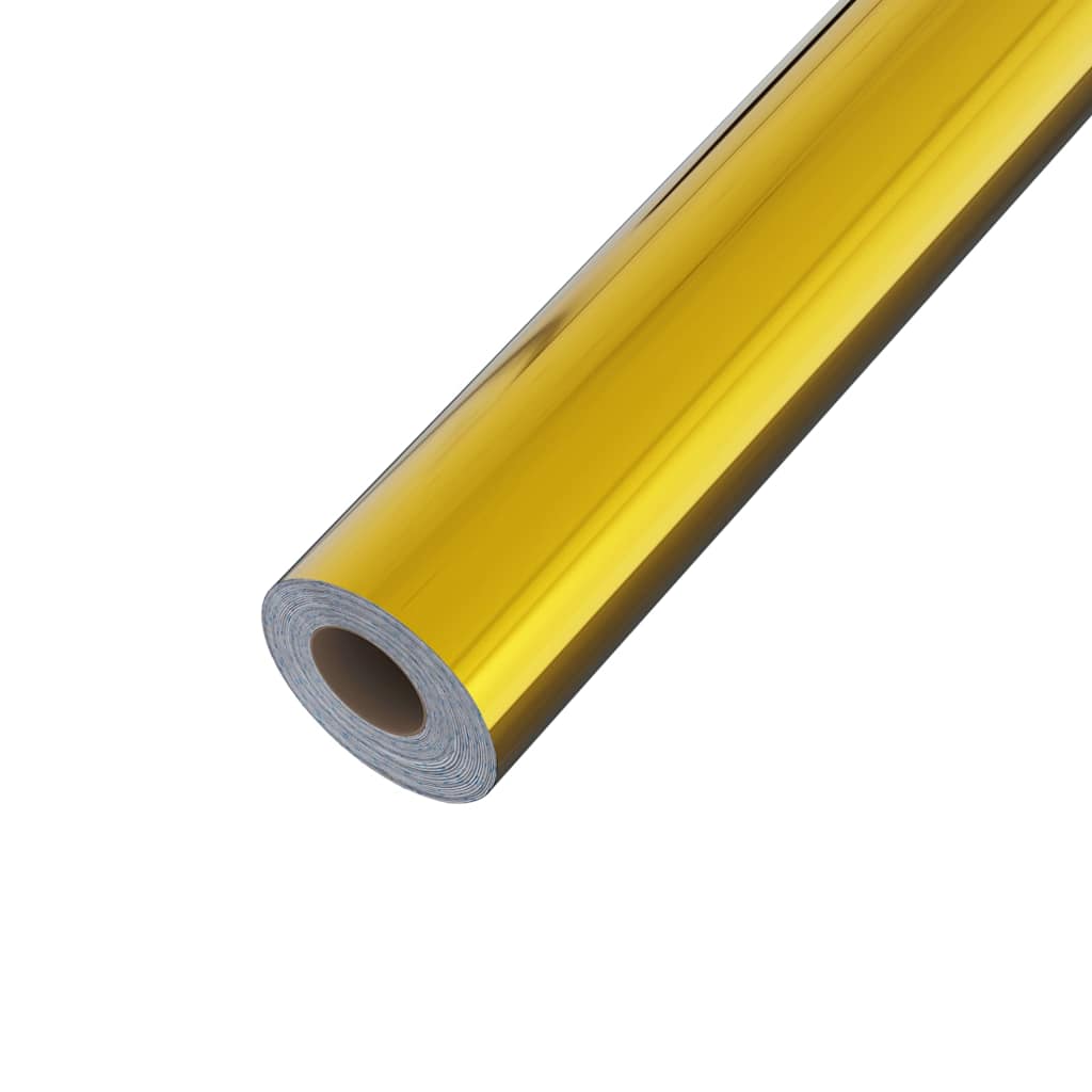 Self-adhesive Furniture Film High Gloss Gold 500x90 cm PVC