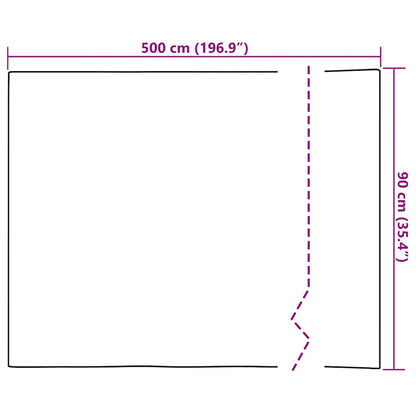 Self-adhesive Furniture Film High Gloss Gold 500x90 cm PVC