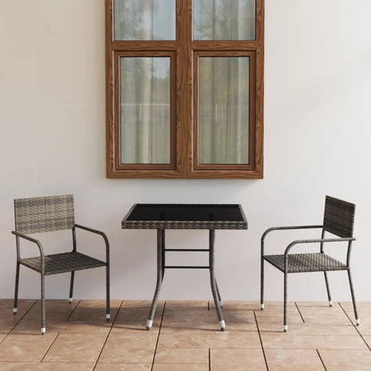 Garden Dining Set | Anthracite and Grey