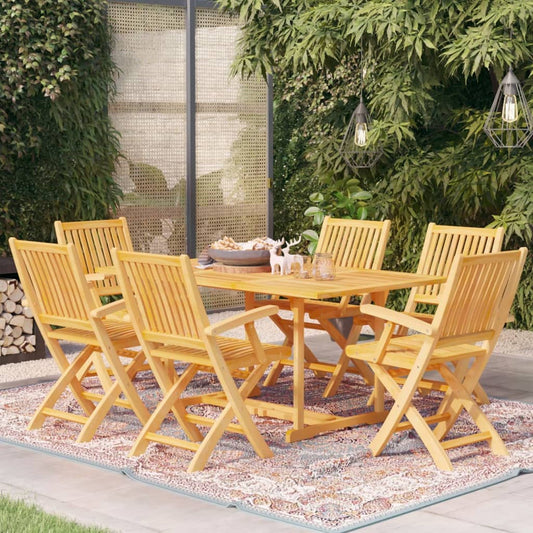 Garden Dining Set | Warm Teak Brown