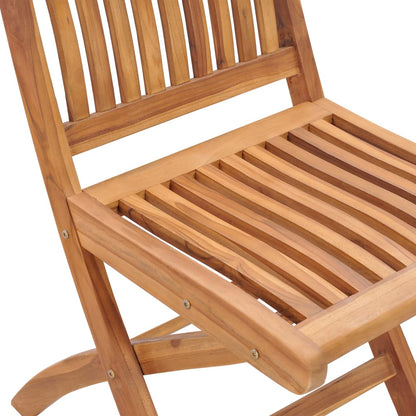 Garden Dining Set | Warm Brown | Finely sanded teak hardwood