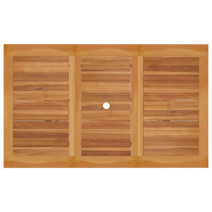 Bookshelf Board | Warm teak | Fine sanded teak hardwood | Medium
