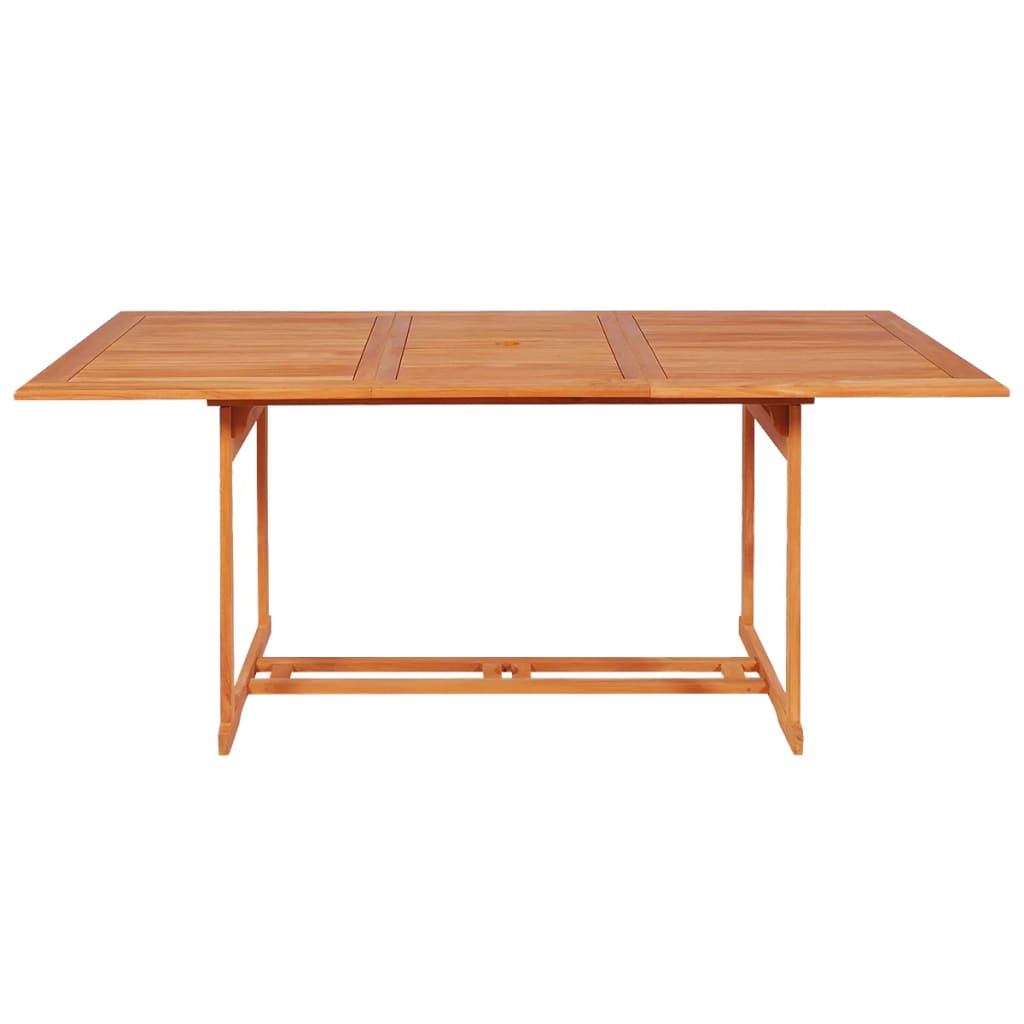 Garden Dining Set | Natural teak | Fine sanded teak hardwood | Large