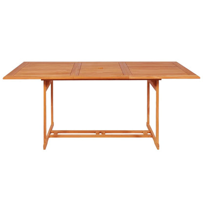 Garden Dining Set | Natural teak | Fine sanded teak hardwood | Large
