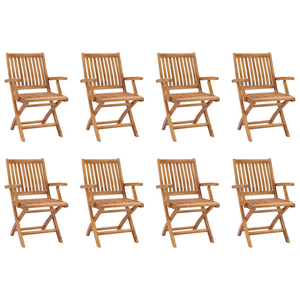 Garden Dining Set | Natural teak | Fine sanded teak hardwood | Large