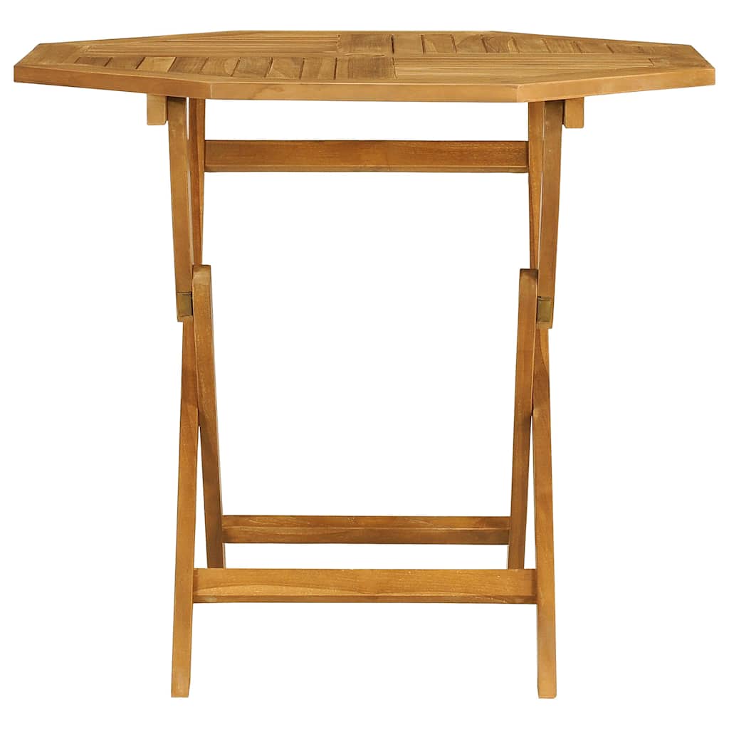 3059581 vidaXL 5 Piece Garden Dining Set Solid Teak Wood (47418+43040)