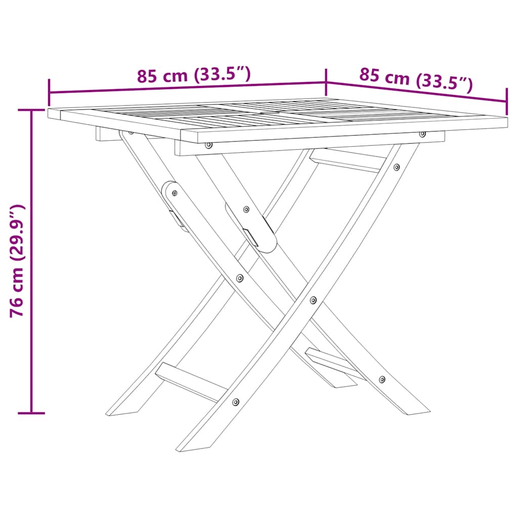 Garden Dining Set | Warm wood tone | Fine sanded teak hardwood