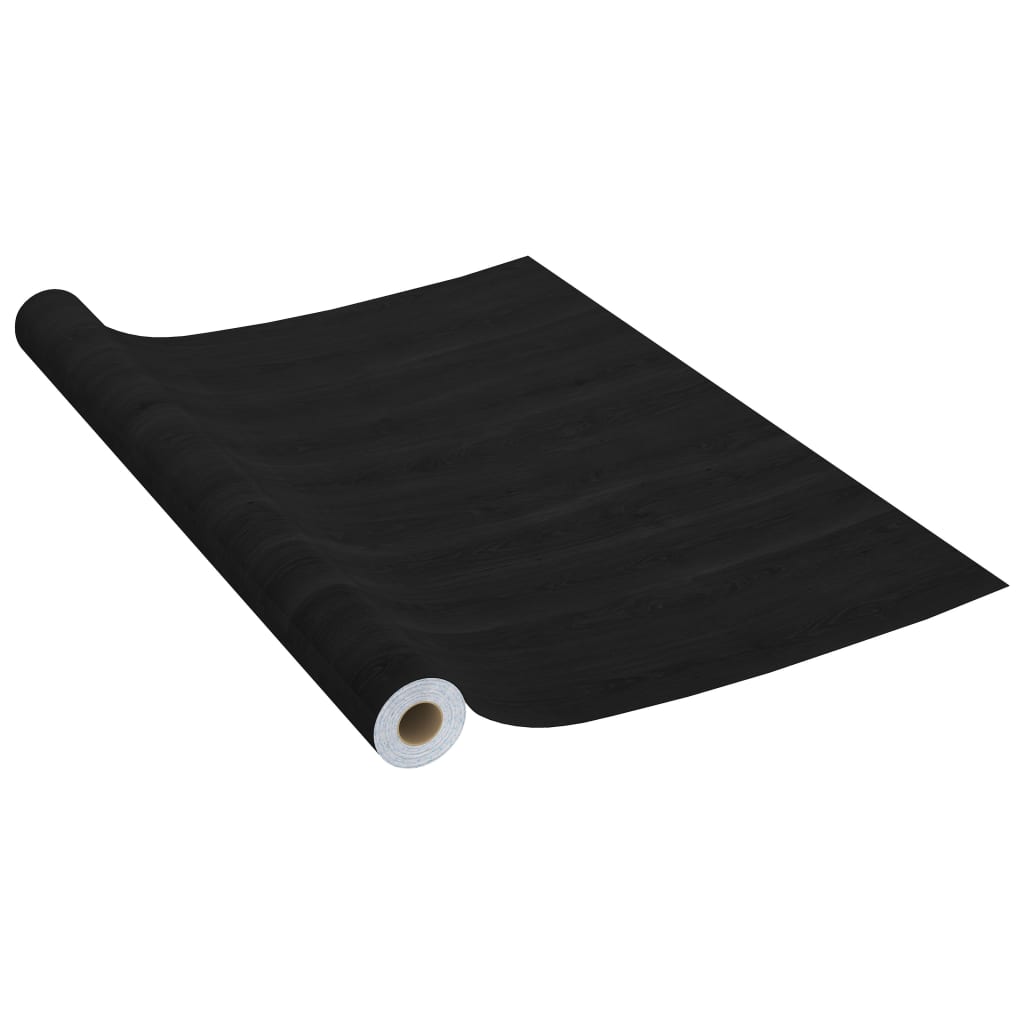 Self-adhesive Furniture Films 2 pcs Dark Wood 500x90 cm PVC