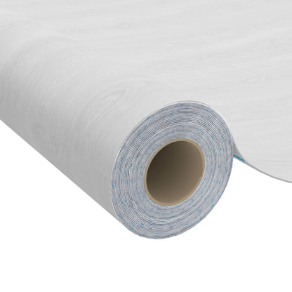 Self-adhesive Furniture Films 2 pcs White Wood 500x90 cm PVC