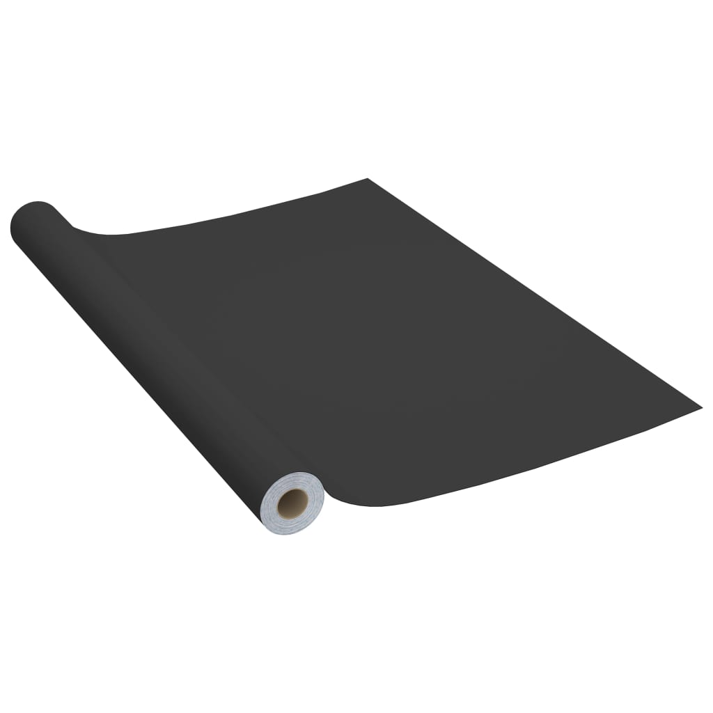 Furniture Film | Black | PVC | 500 cm x 90 cm | Adjustable Armrests