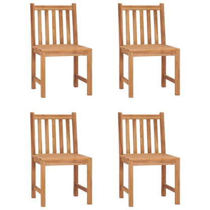 Garden Dining Set | Warm Brown | Fine sanded teak hardwood | Medium