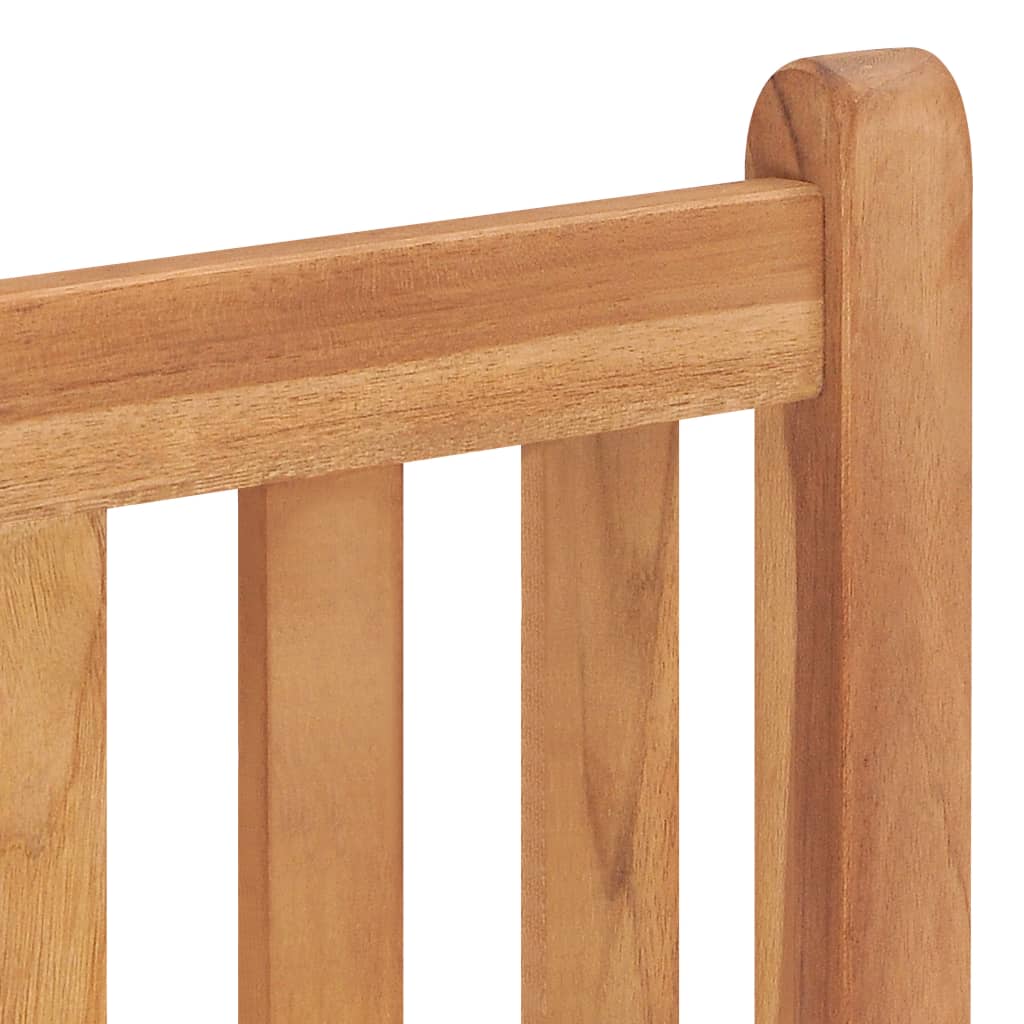 Garden Dining Set | Warm Brown | Fine sanded teak hardwood | Medium