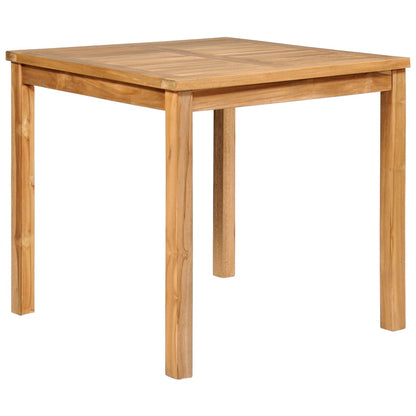 Garden Dining Set | Warm Brown | Fine sanded teak hardwood | Medium