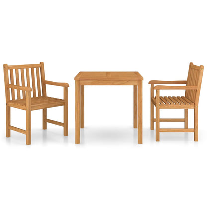 Garden Dining Set | Warm Teak | Fine sanded teak hardwood | Medium