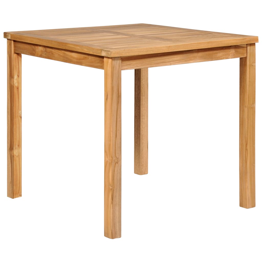 Garden Dining Set | Warm Teak | Fine sanded teak hardwood | Medium