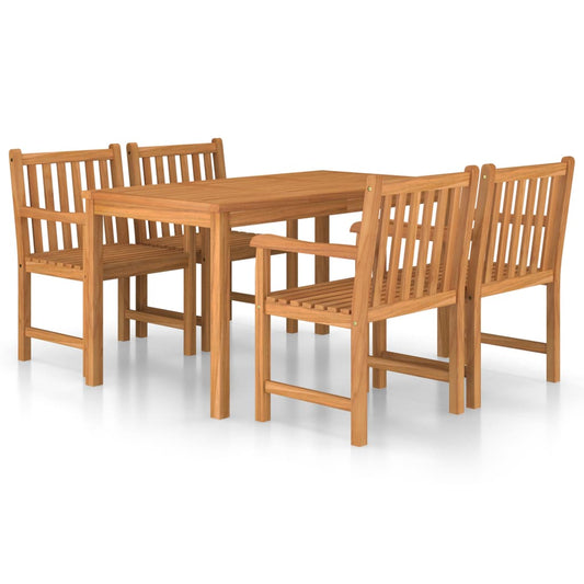 Garden Dining Set | Warm teak | Solid teak wood | Large | Durable