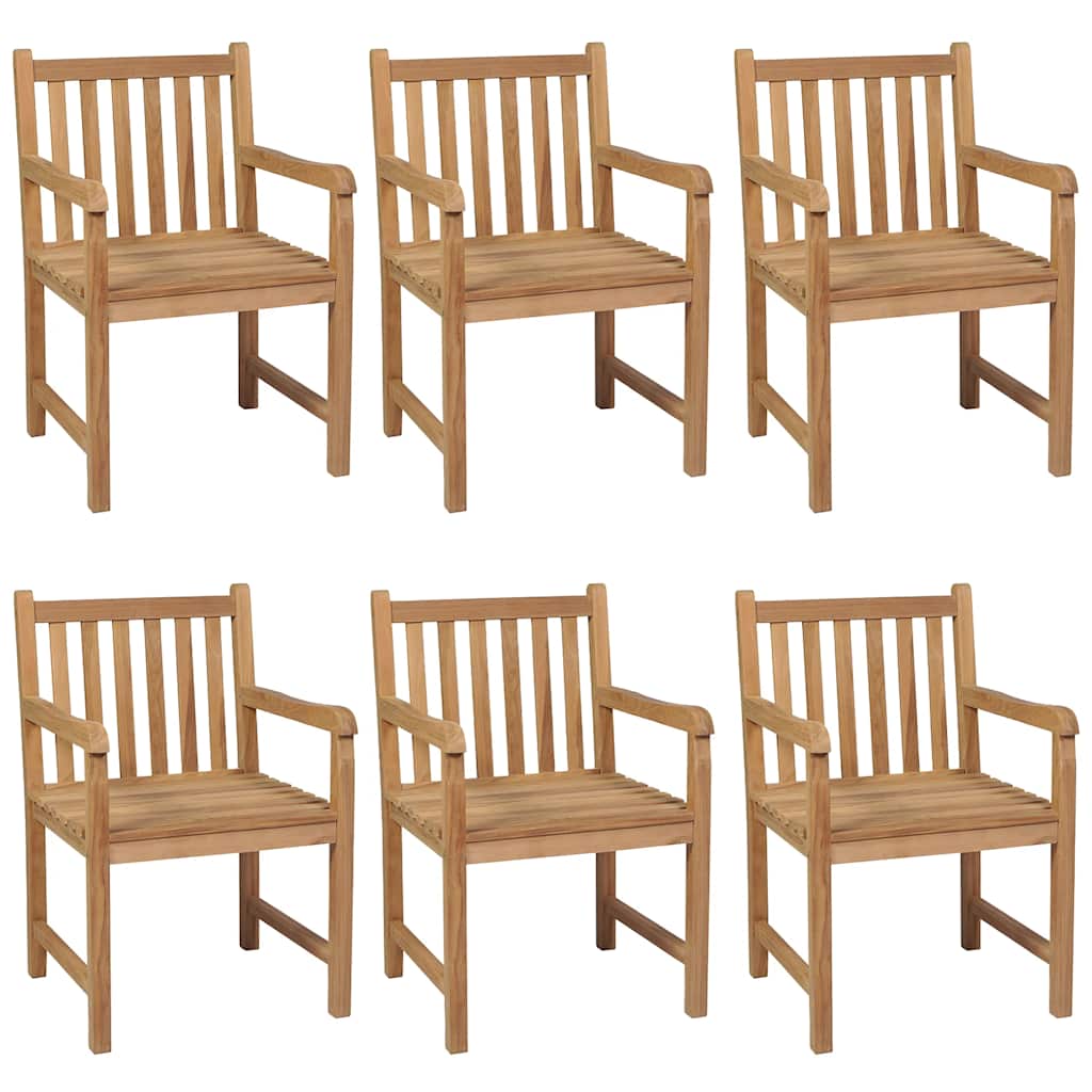 Garden Dining Set | Natural Teak | Fine sanded teak hardwood