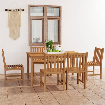 Garden Dining Set | Warm Teak | Solid Teak Wood | Durable