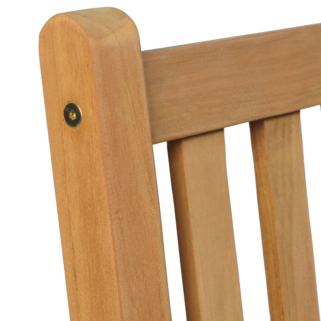 Garden Dining Set | Warm Teak Brown | Solid Teak Wood | Medium | Durable