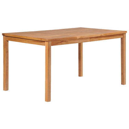Garden Dining Set | Warm Teak Brown | Solid Teak Wood | Medium | Durable