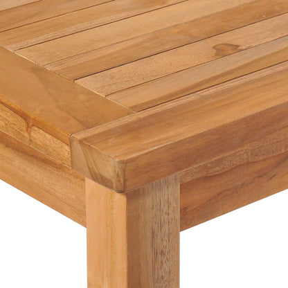 Garden Dining Set | Warm Teak Brown | Solid Teak Wood | Medium | Durable
