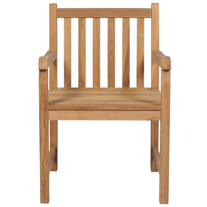 Garden Dining Set | Natural Teak | Solid Teak Wood | 7-Piece Set
