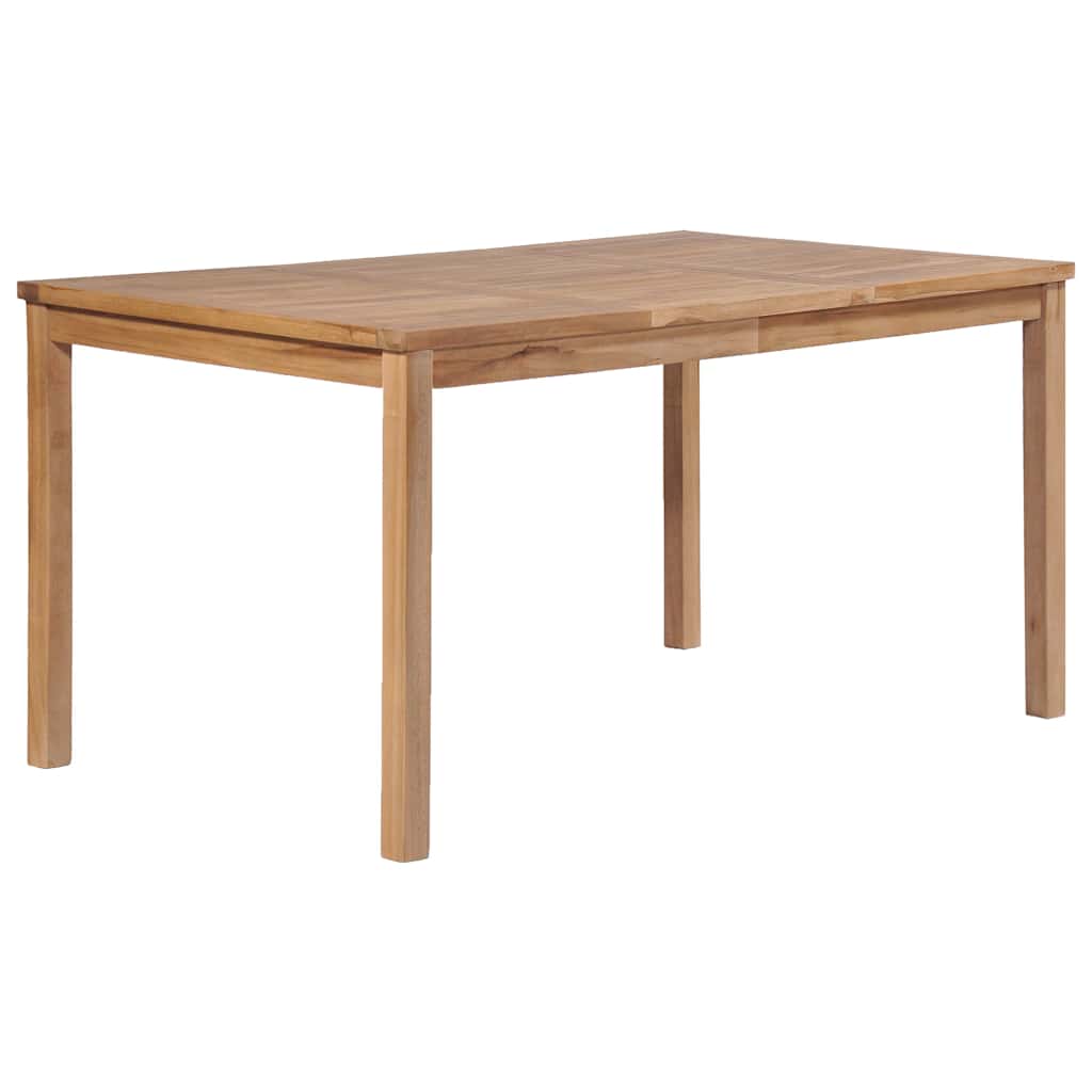 Garden Dining Set | Natural Teak | Solid Teak Wood | 7-Piece Set