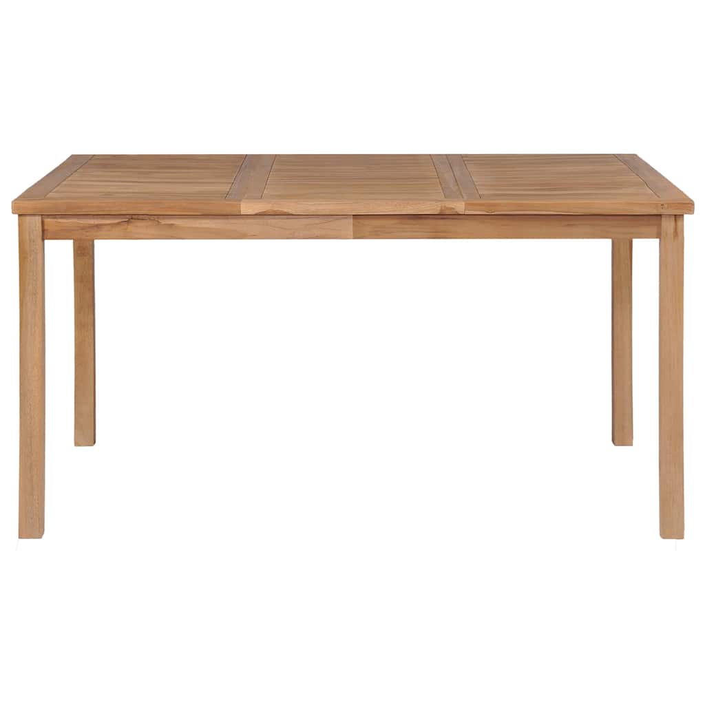 Garden Dining Set | Natural Teak | Solid Teak Wood | 7-Piece Set