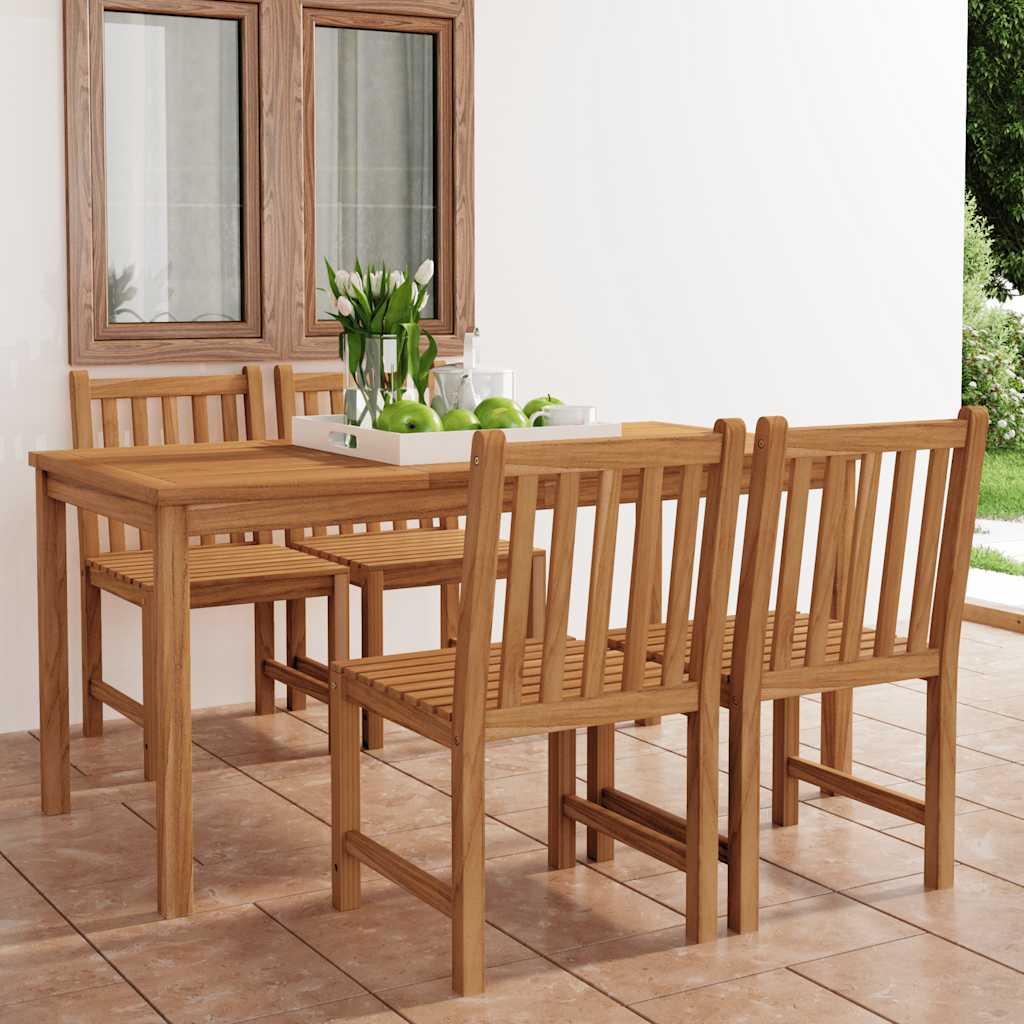 Garden Dinings Set | Teak | Solid Teak Wood | Medium | Durable