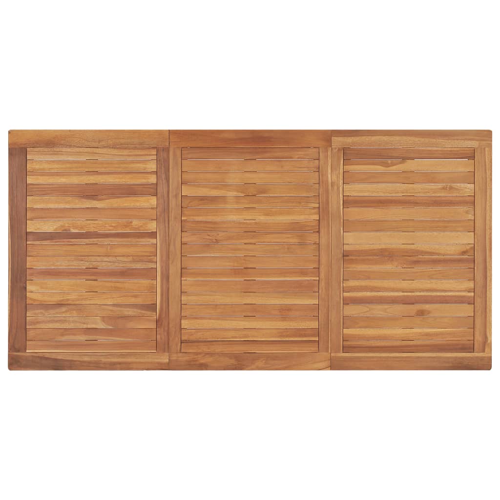 Garden Dining Set | Warm Wood Finish | Solid Teak Wood | Medium | Durable