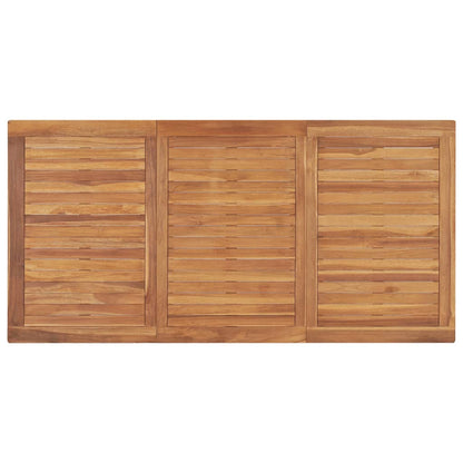 Garden Dining Set | Warm Wood Finish | Solid Teak Wood | Medium | Durable