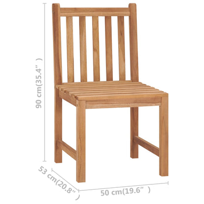 Garden Dining Set | Warm Teak | Solid Teak Wood | Standard |  Durable