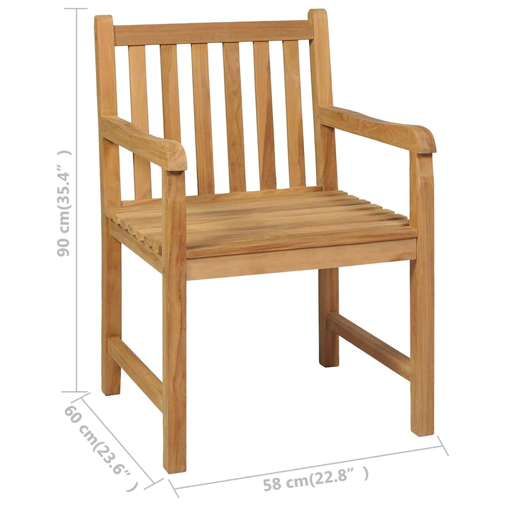 Garden Dining Set | Teak | Solid Teak Wood | Large | Durable