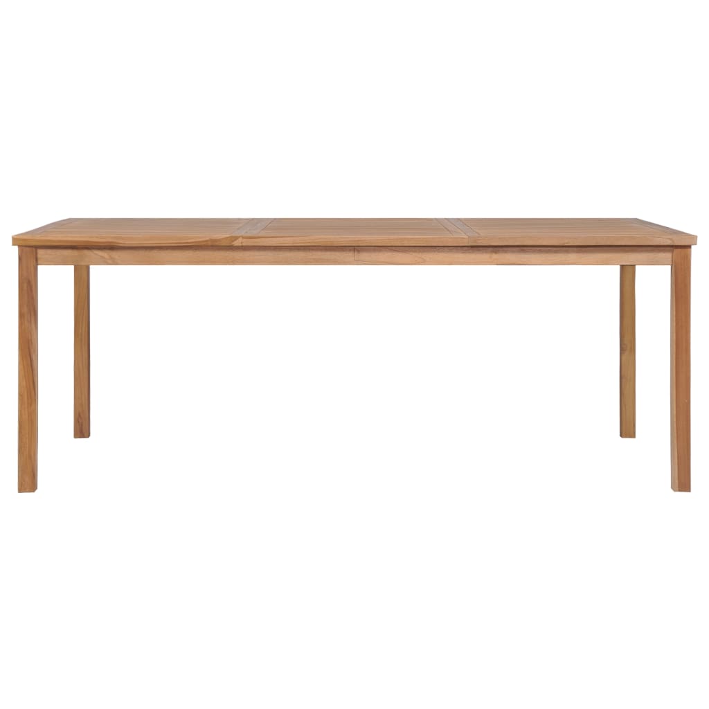 Garden Dining Set | Warm Teak | Fine sanded teak hardwood | Large