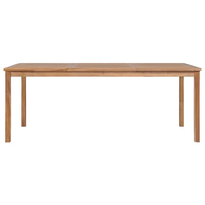 Garden Dining Set | Warm Teak | Fine sanded teak hardwood | Large