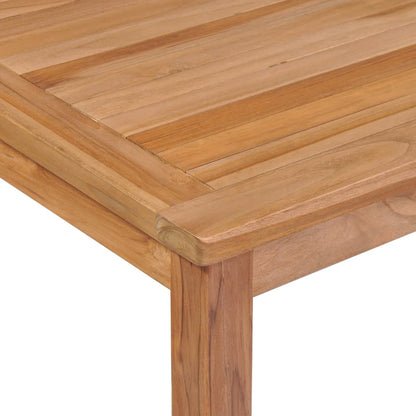Garden Dining Set | Warm Teak | Fine sanded teak hardwood | Large